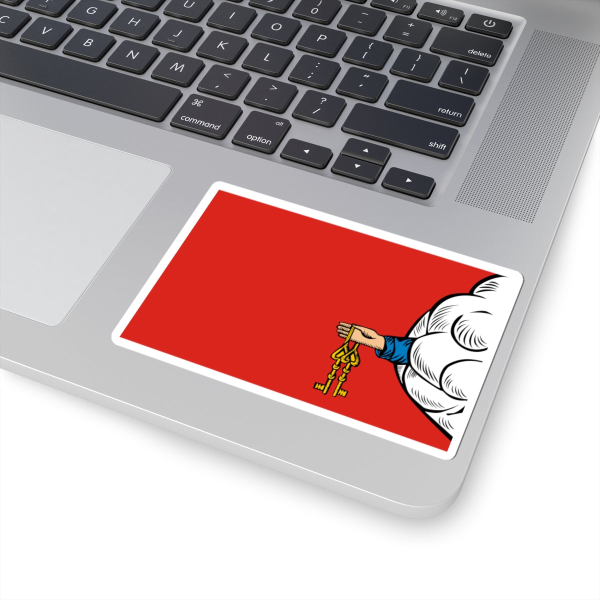 Flag of Petrovsky rayon Saratov oblast (Russia) STICKER Vinyl Kiss-Cut Decal