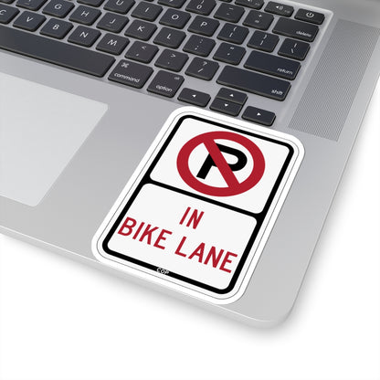 PBOT Road sign P1841 (Oregon) (Road Sign) STICKER Vinyl Kiss-Cut Decal