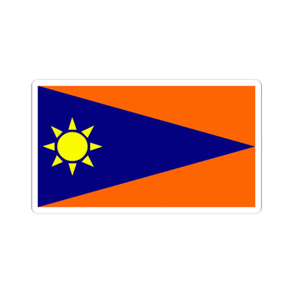 Flag of Falcon municipality (Venezuela) STICKER Vinyl Kiss-Cut Decal