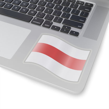 Belarus Flag Badge (Belarus) STICKER Vinyl Kiss-Cut Decal