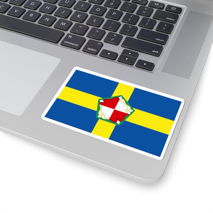 Flag of Pembrokeshire (United Kingdom) STICKER Vinyl Kiss-Cut Decal