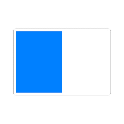 Flag of Ajaccio (France) STICKER Vinyl Kiss-Cut Decal