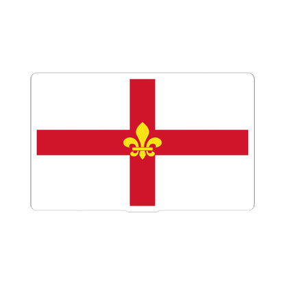 Flag of Lincoln (England) STICKER Vinyl Kiss-Cut Decal