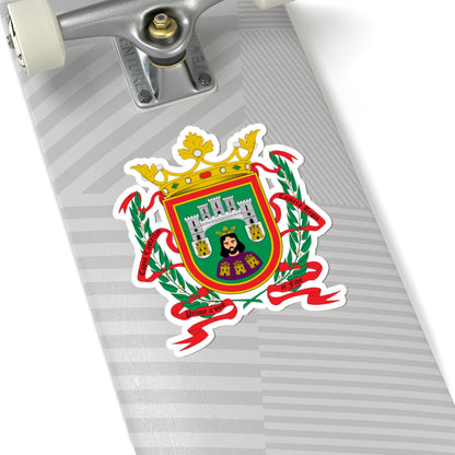 Escudo de Burgos (Spain) (Coat of Arms) STICKER Vinyl Kiss-Cut Decal