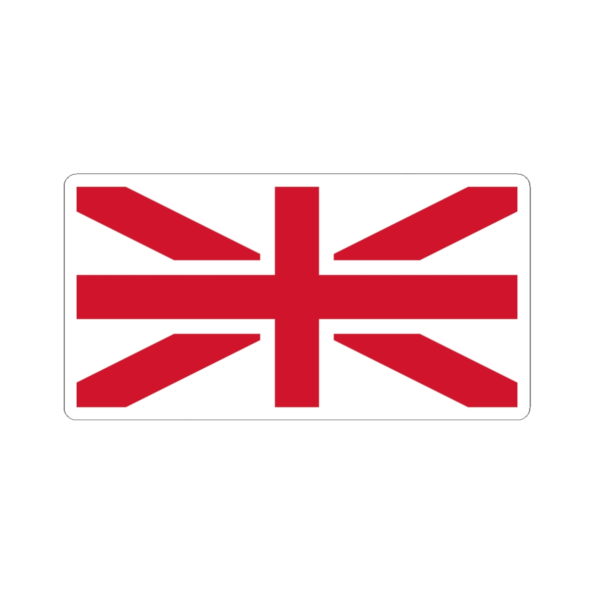 Flag of England and Northern Ireland (United Kingdom) STICKER Vinyl Kiss-Cut Decal