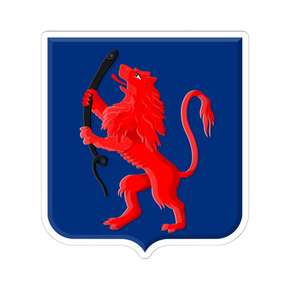 Aalsmeer wapen (Netherlands) (Coat of Arms) STICKER Vinyl Kiss-Cut Decal