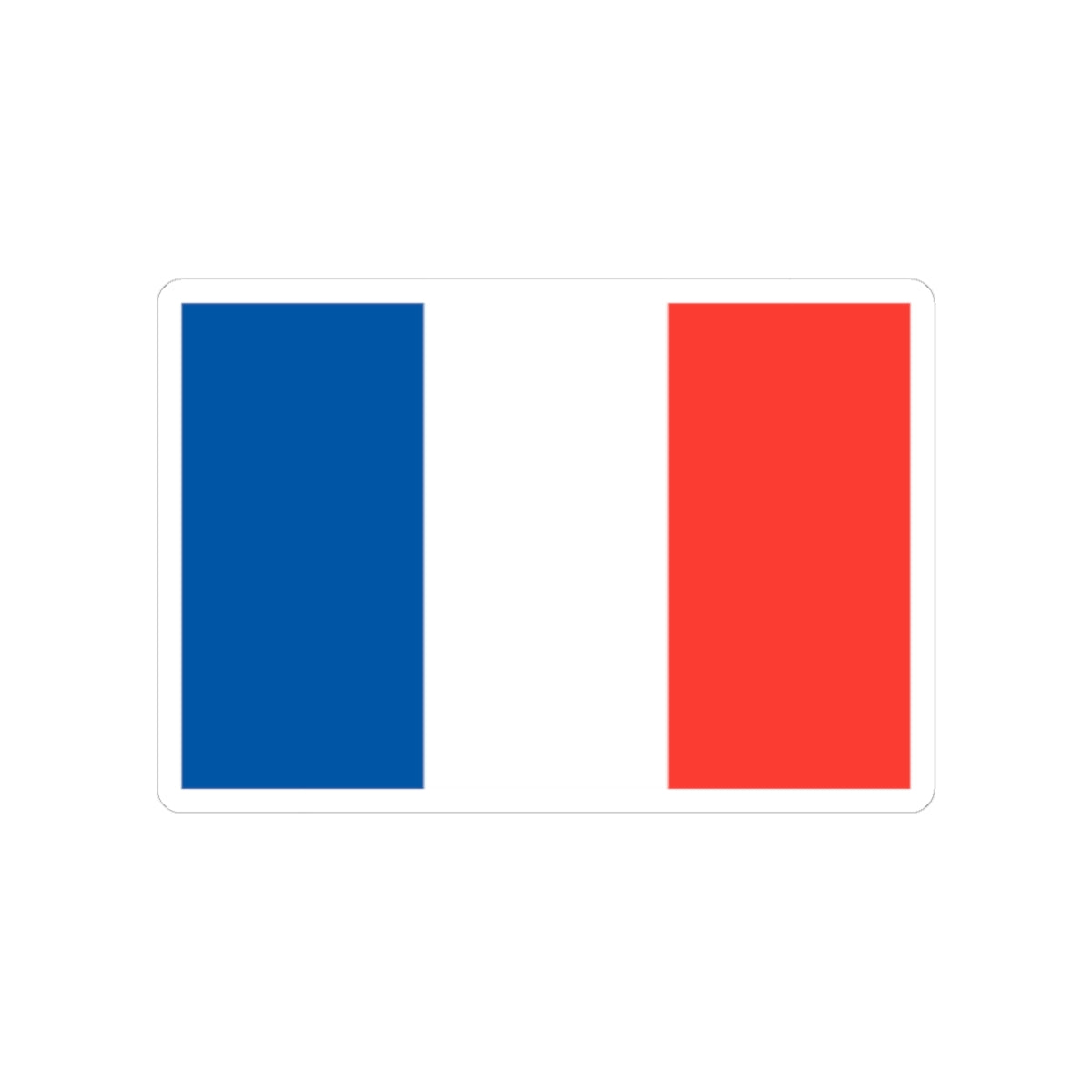 France 67242 - The Noun Project (France) STICKER Vinyl Kiss-Cut Decal