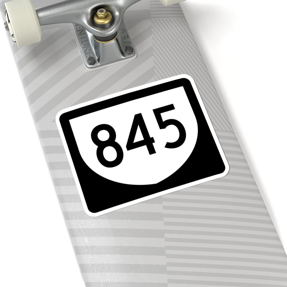 PR urban primary 845 (Puerto Rico) (Road Sign) STICKER Vinyl Kiss-Cut Decal