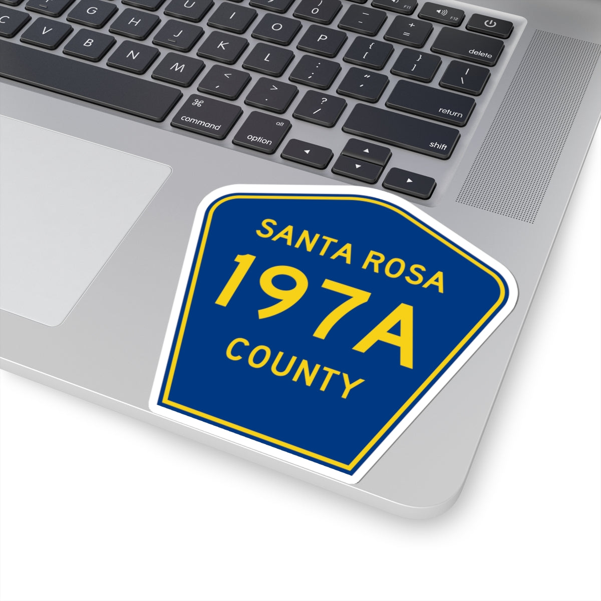 Santa Rosa County 197A (Florida) (Road Sign) STICKER Vinyl Kiss-Cut Decal
