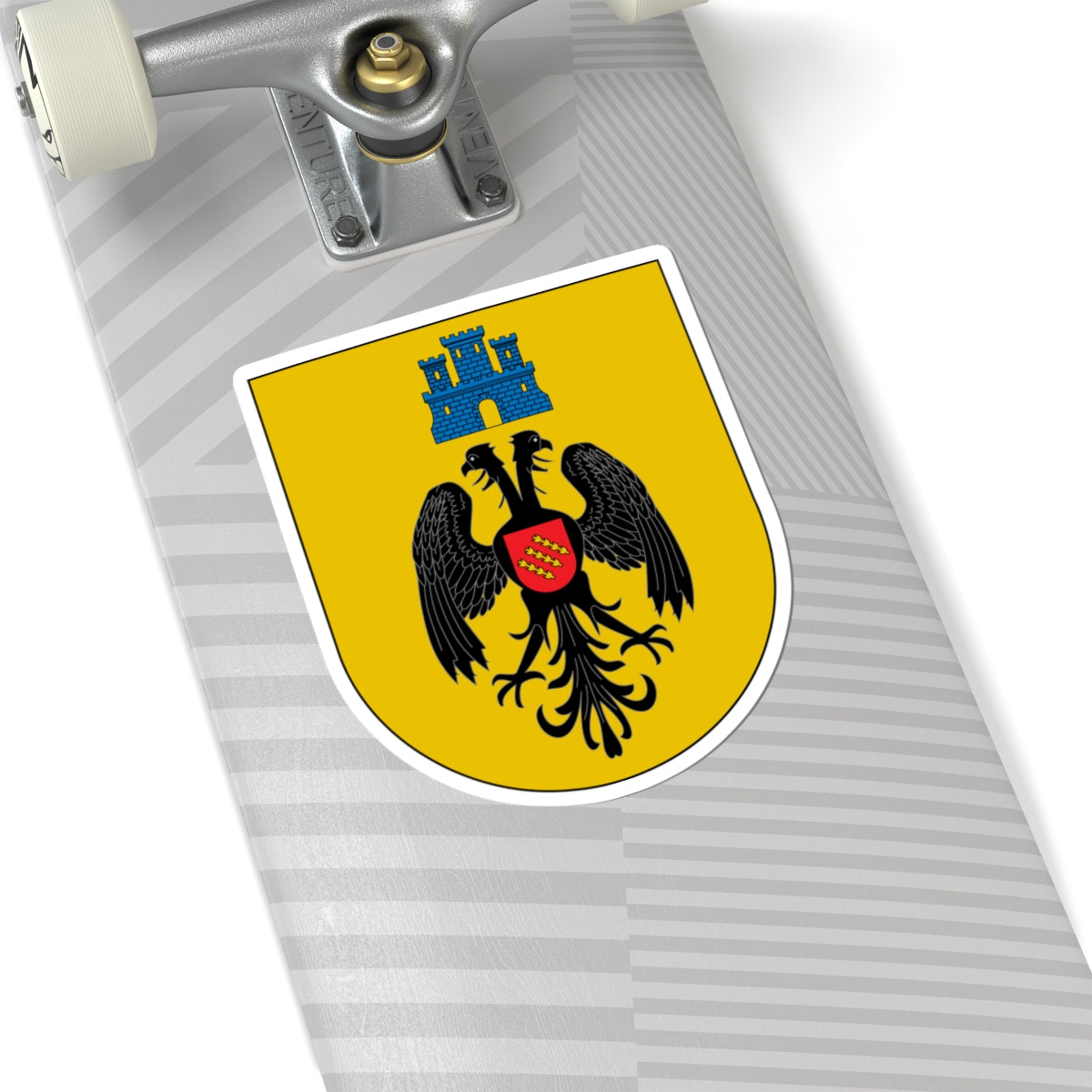 Antic escut municipal de Salàs de Pallars (Spain) (Coat of Arms) STICKER Vinyl Kiss-Cut Decal