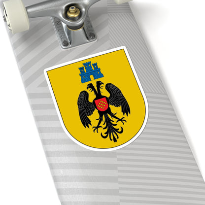 Antic escut municipal de Salàs de Pallars (Spain) (Coat of Arms) STICKER Vinyl Kiss-Cut Decal