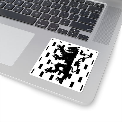 Drapeau de la famille Gingins (Switzerland) STICKER Vinyl Kiss-Cut Decal