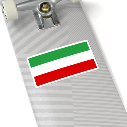 Post-constitutional Revolution Civil Flag of Persia (Iran) STICKER Vinyl Kiss-Cut Decal