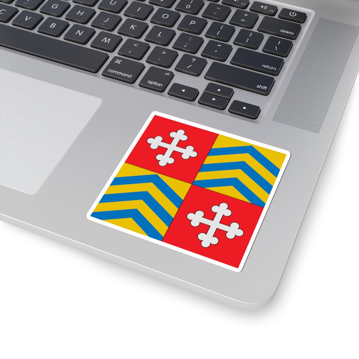 Flag of Jean Cesar Scarcella (Switzerland) STICKER Vinyl Kiss-Cut Decal