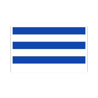 Flag maritime lugo (Spain) STICKER Vinyl Kiss-Cut Decal