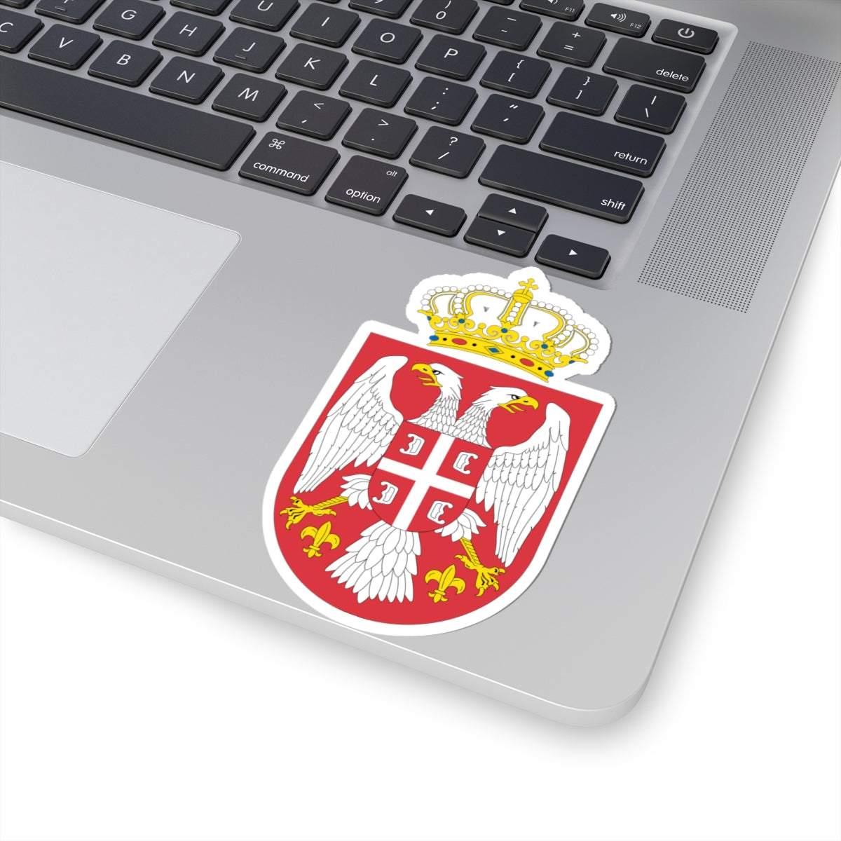 Coat of arms of Serbia small (2004 - 2010) - STICKER Vinyl Kiss-Cut Decal