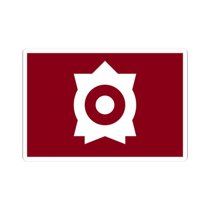 Flag of Moka Tochigi (Japan) STICKER Vinyl Kiss-Cut Decal