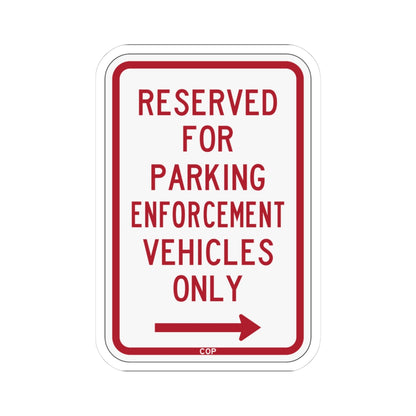 PBOT Road sign P4100R (Oregon) (Road Sign) STICKER Vinyl Kiss-Cut Decal