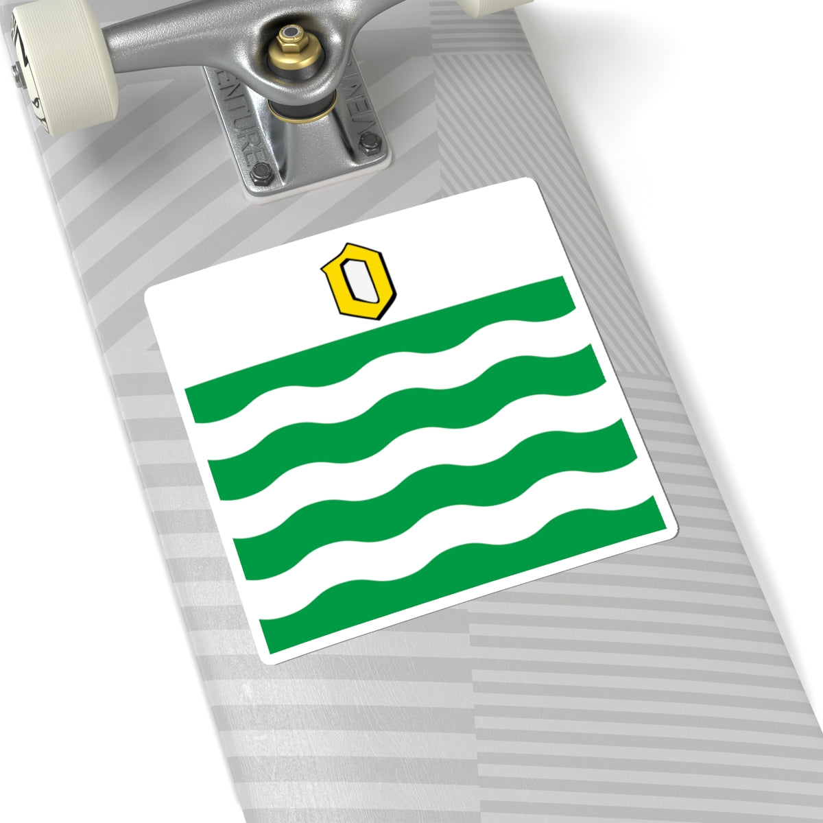 CHE Oppens Flag (Switzerland) STICKER Vinyl Kiss-Cut Decal
