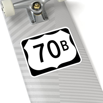 US 70B (Arkansas) (Road Sign) STICKER Vinyl Kiss-Cut Decal
