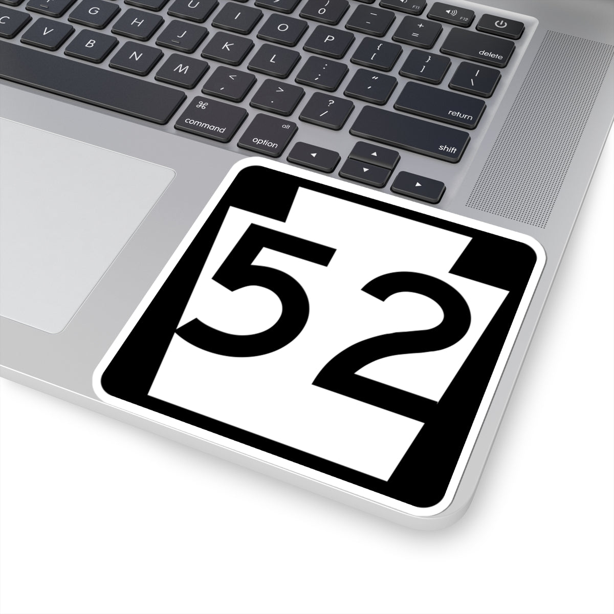 PA-52 (Pennsylvania) (Road Sign) STICKER Vinyl Kiss-Cut Decal