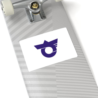 Flag of Zaō Miyagi (Japan) STICKER Vinyl Kiss-Cut Decal