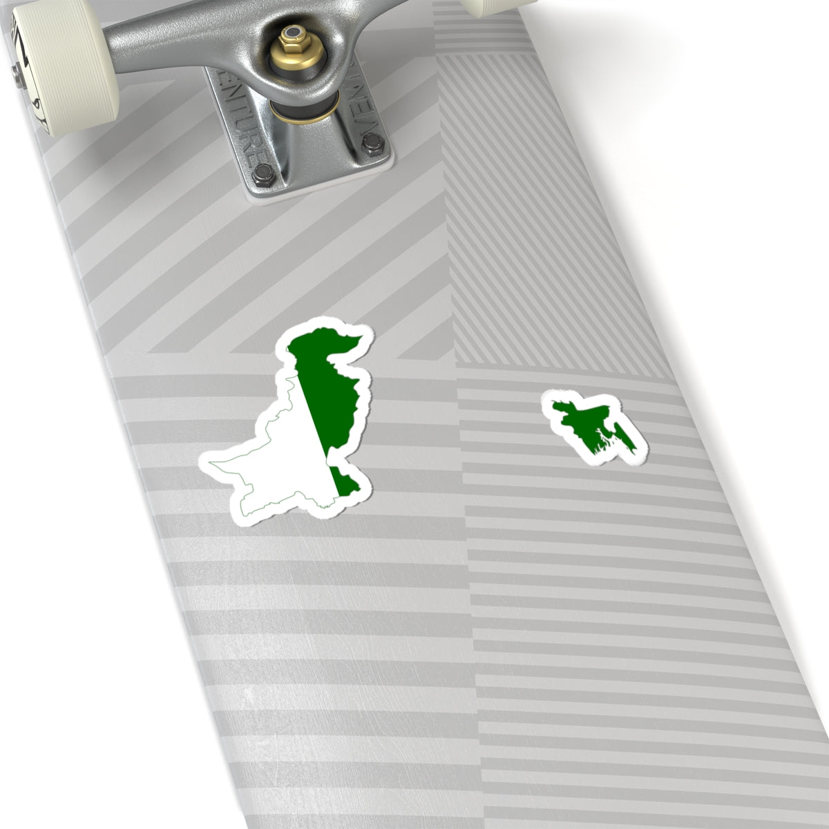 Flag-map of the Dominion of Pakistan (Pakistan) STICKER Vinyl Kiss-Cut Decal