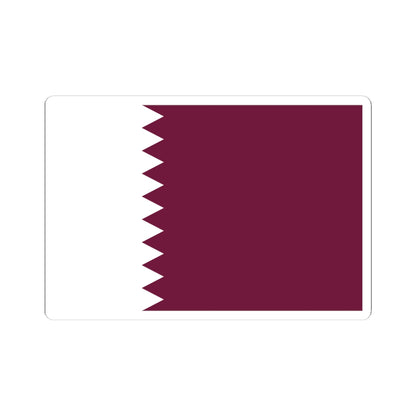 Flag of Qatar 1949-1971 3-2 (Qatar) STICKER Vinyl Kiss-Cut Decal