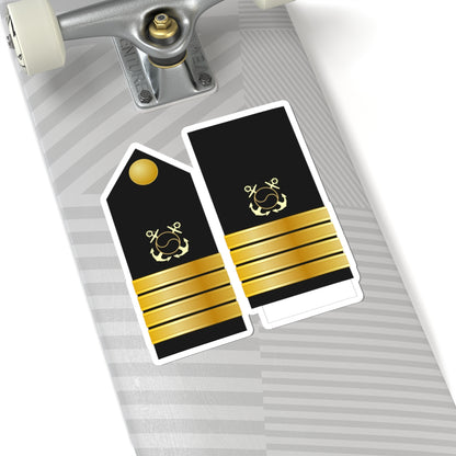 SouthKorea Navy OF 5 (Korea) (Military Rank) STICKER Vinyl Kiss-Cut Decal