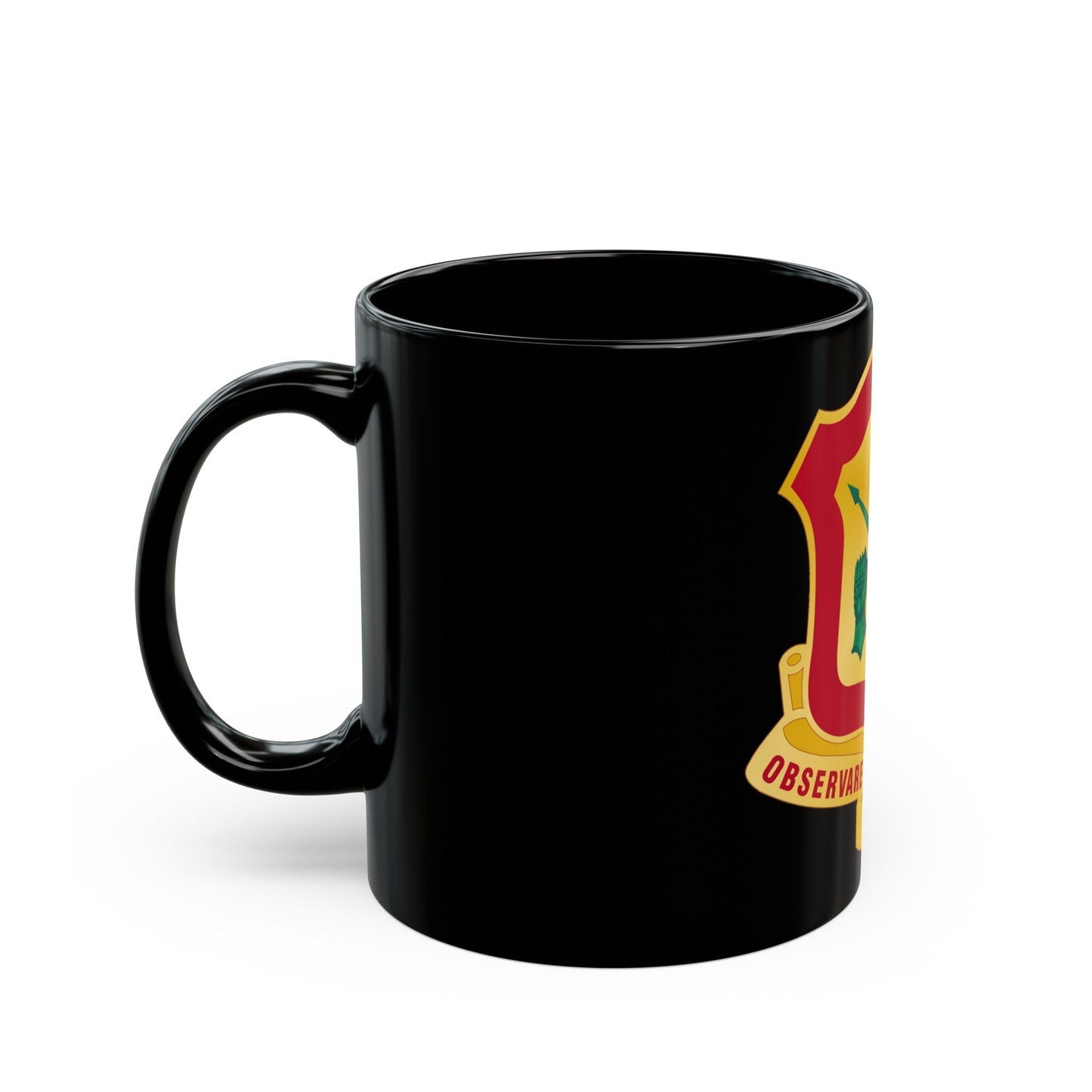 170th Antiaircraft Artillery Battalion (U.S. Army) Black Coffee Mug-The Sticker Space