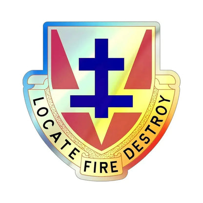 170th Artillery Regiment (U.S. Army) Holographic STICKER Die-Cut Vinyl Decal 5 Inch Holographic - The Sticker Space