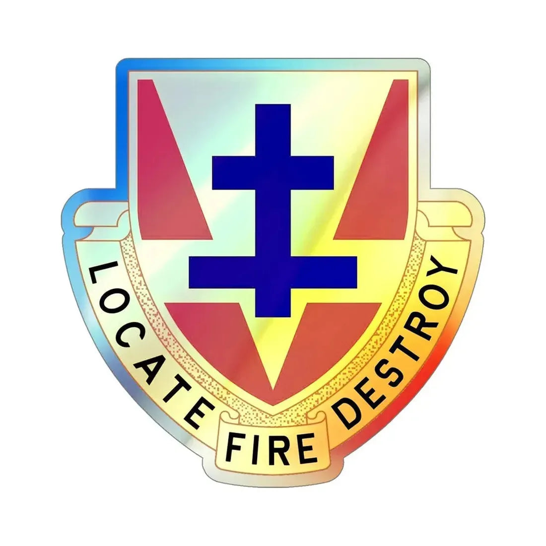 170th Artillery Regiment (U.S. Army) Holographic STICKER Die-Cut Vinyl Decal - The Sticker Space