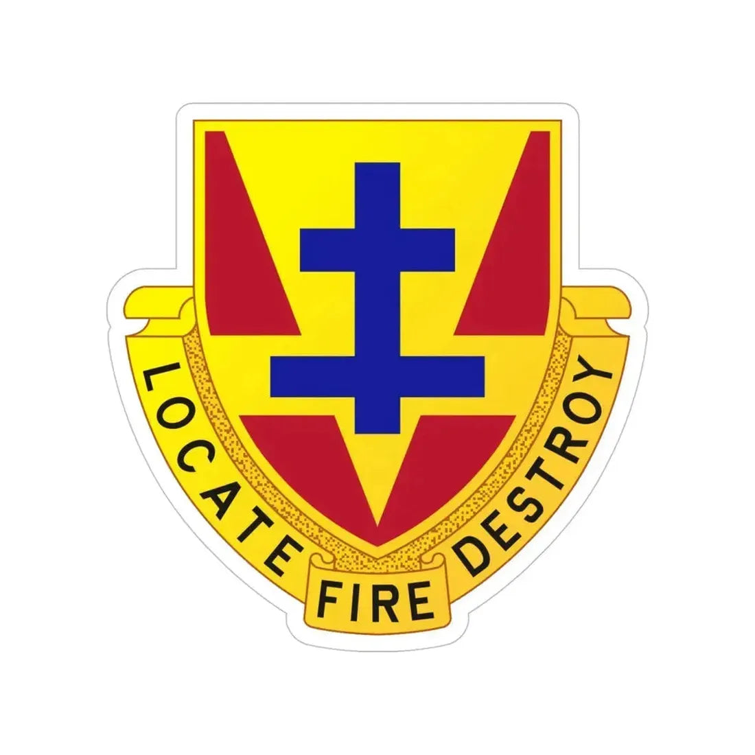 170th Artillery Regiment (U.S. Army) Transparent STICKER Die-Cut Vinyl Decal 5 Inch - The Sticker Space