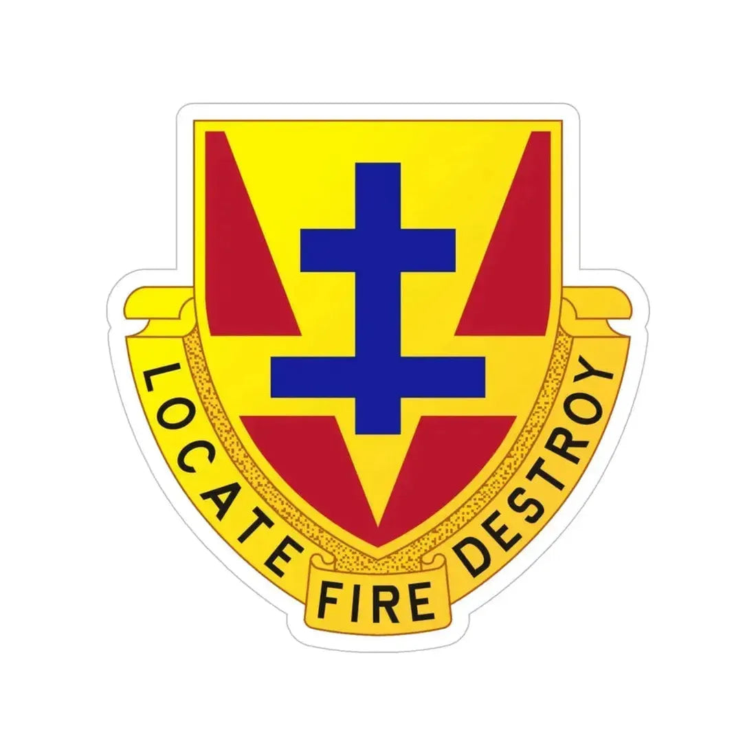 170th Artillery Regiment (U.S. Army) Transparent STICKER Die-Cut Vinyl Decal 6 Inch - The Sticker Space