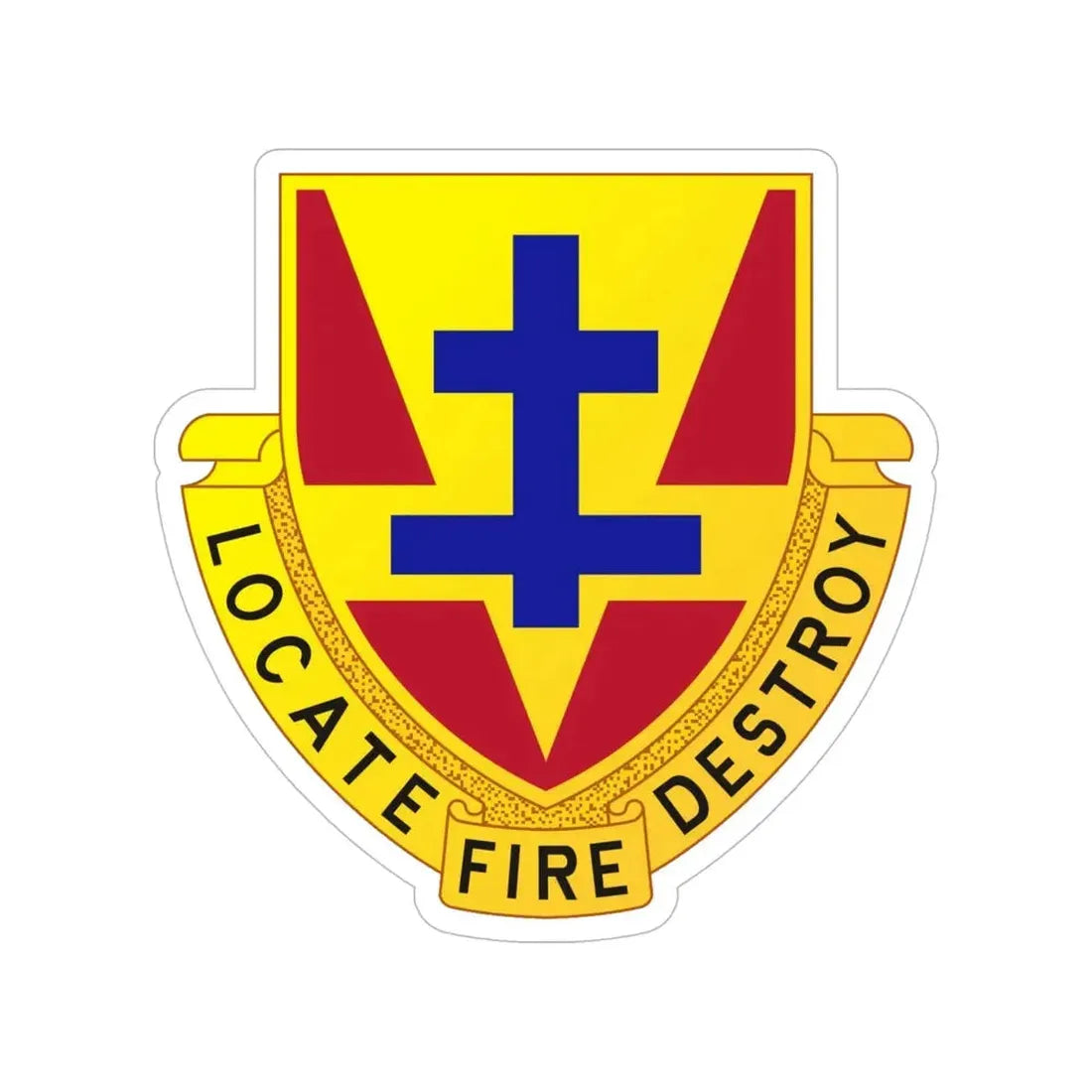 170th Artillery Regiment (U.S. Army) Transparent STICKER Die-Cut Vinyl Decal - The Sticker Space