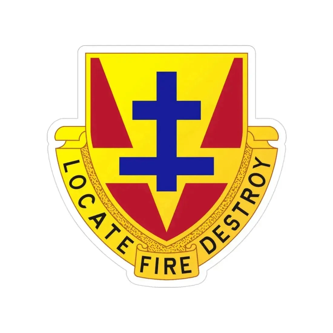 170th Artillery Regiment (U.S. Army) Transparent STICKER Die-Cut Vinyl Decal - The Sticker Space