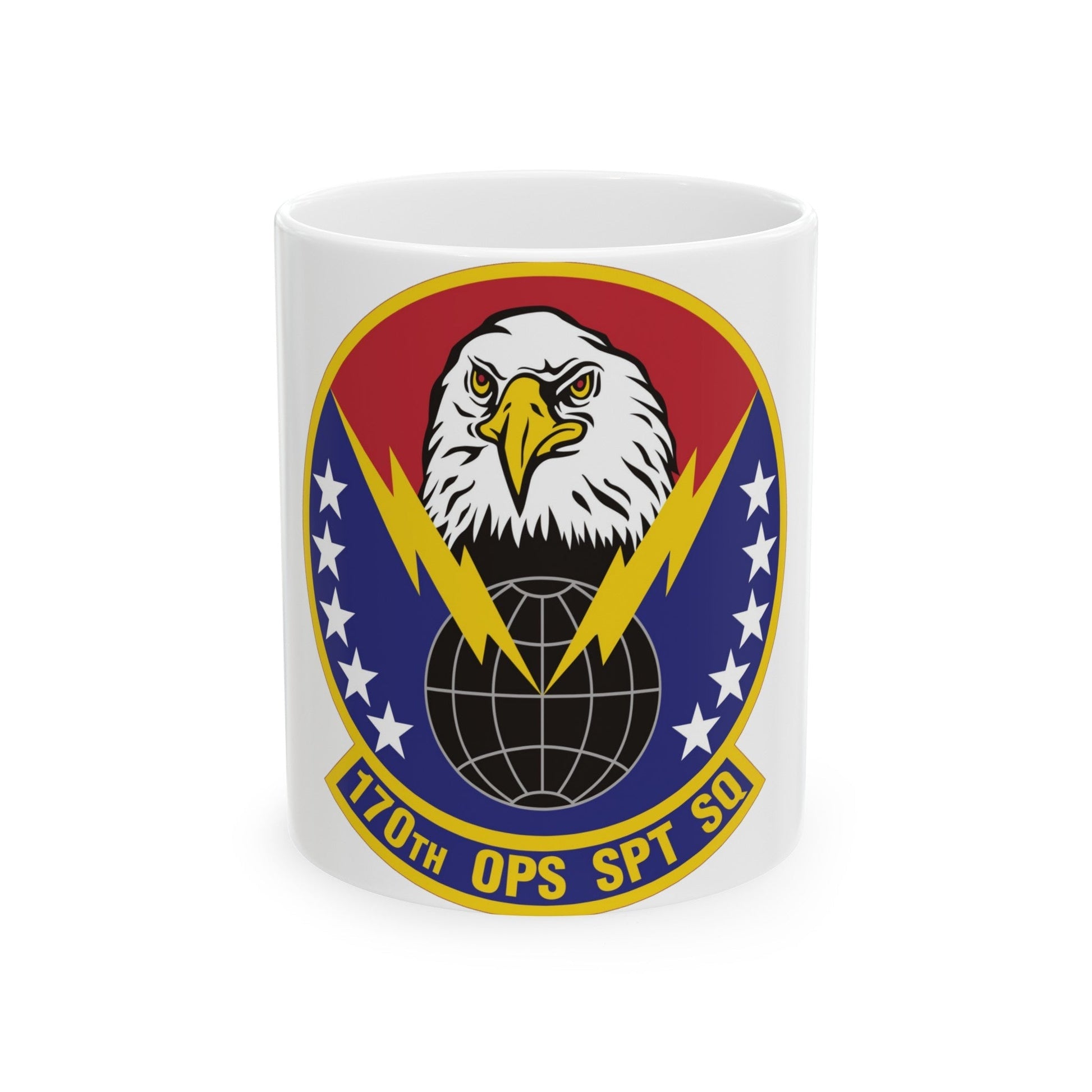 170th Operations Support Squadron (U.S. Air Force) White Coffee Mug-11oz-The Sticker Space