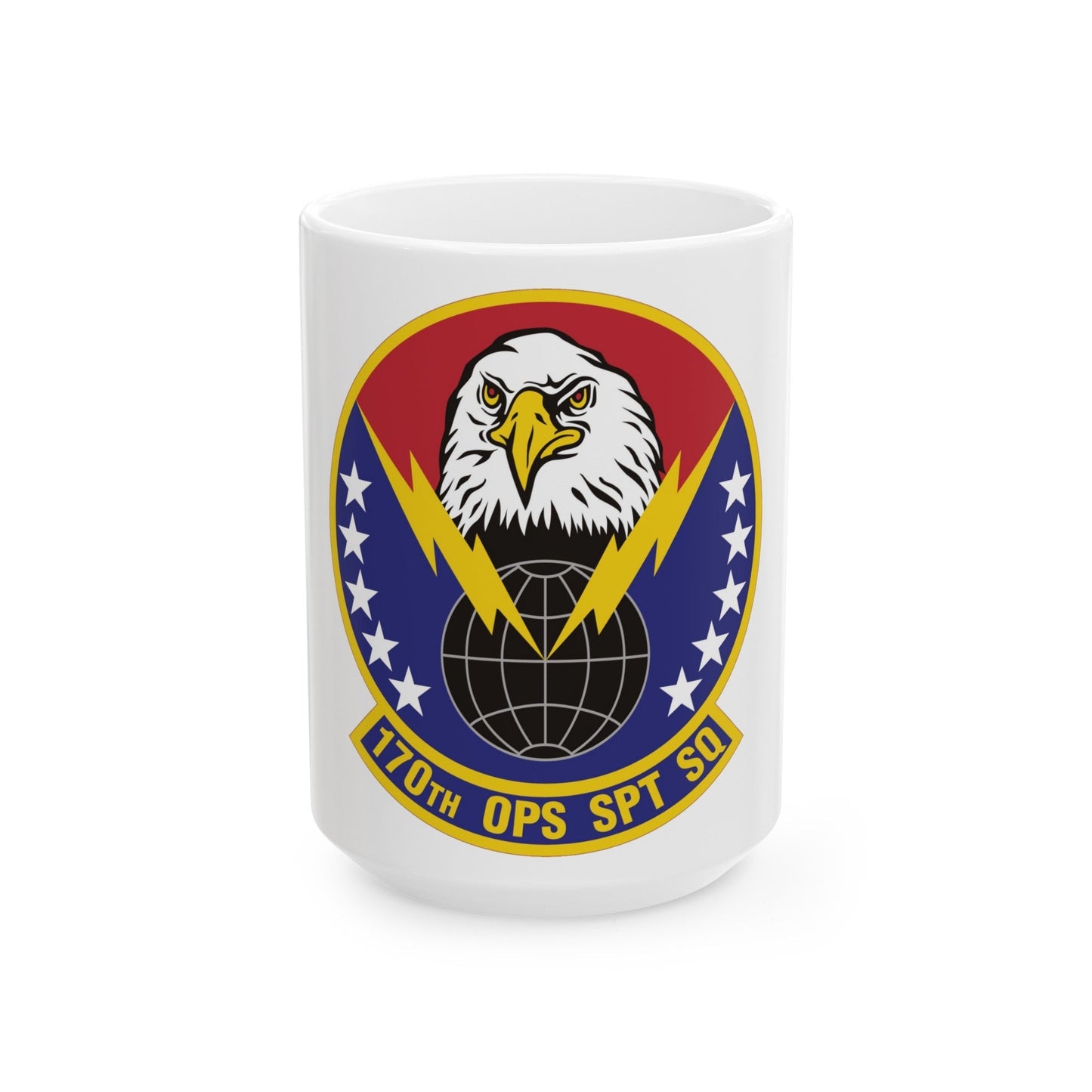 170th Operations Support Squadron (U.S. Air Force) White Coffee Mug-15oz-The Sticker Space