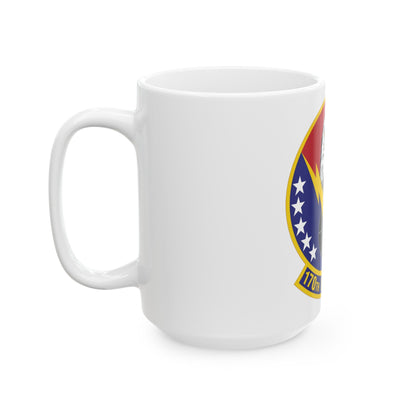 170th Operations Support Squadron (U.S. Air Force) White Coffee Mug-The Sticker Space