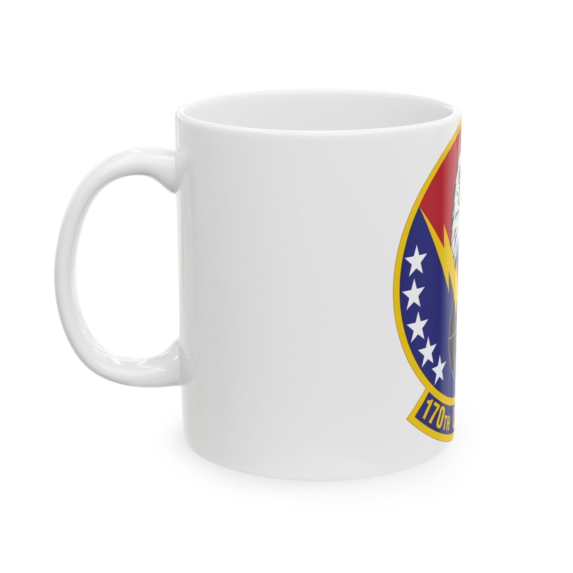 170th Operations Support Squadron (U.S. Air Force) White Coffee Mug-The Sticker Space