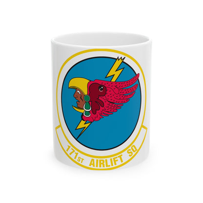 171 Airlift Squadron (U.S. Air Force) White Coffee Mug-11oz-The Sticker Space