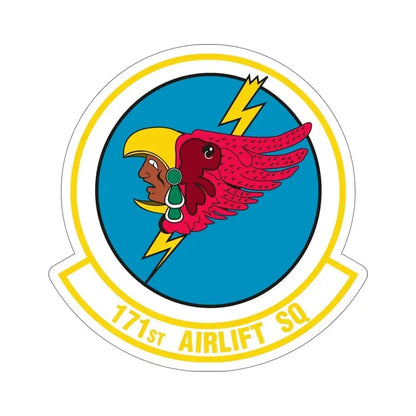171 Airlift Squadron (U.S. Air Force) STICKER Vinyl Die-Cut Decal 6 Inch - The Sticker Space