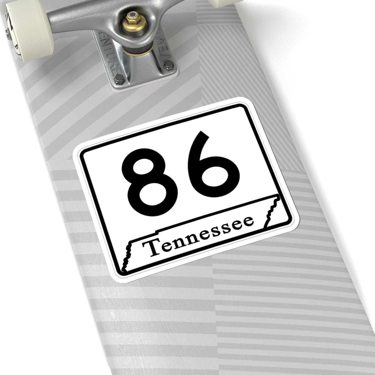 Tennessee 86 (Tennessee) (Road Sign) STICKER Vinyl Kiss-Cut Decal