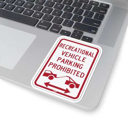 PBOT Road sign P1957D (Oregon) (Road Sign) STICKER Vinyl Kiss-Cut Decal