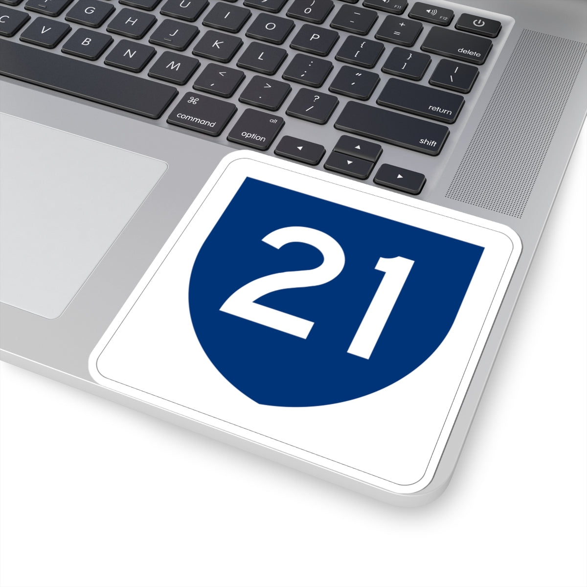 PR primary 21 (Puerto Rico) (Road Sign) STICKER Vinyl Kiss-Cut Decal
