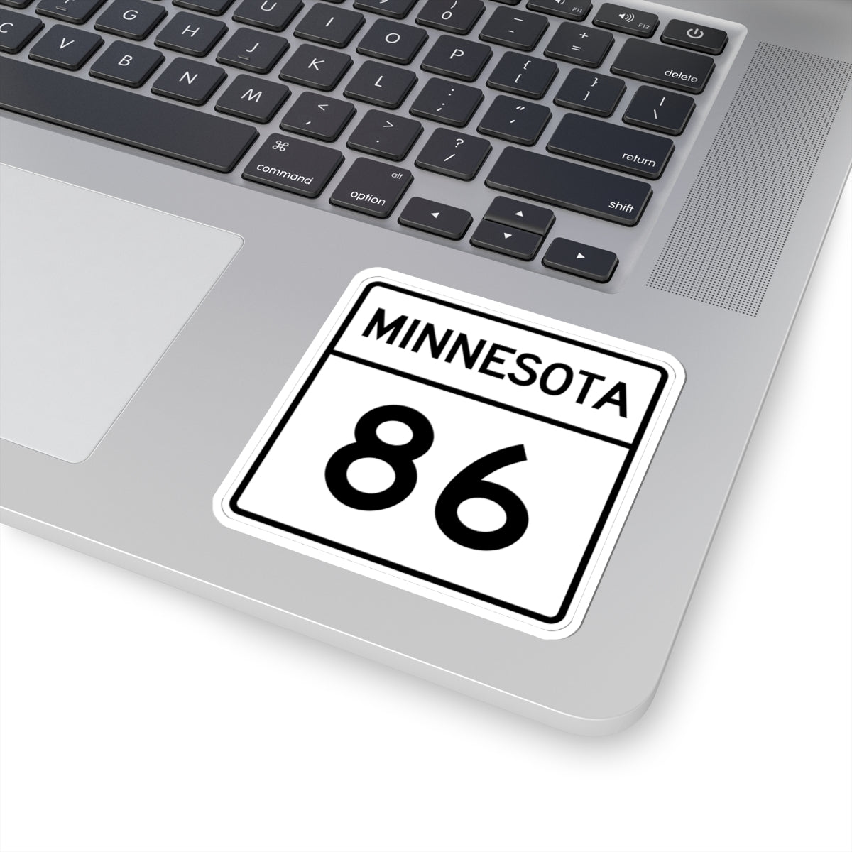 MN-86 1948 (Minnesota) (Road Sign) STICKER Vinyl Kiss-Cut Decal