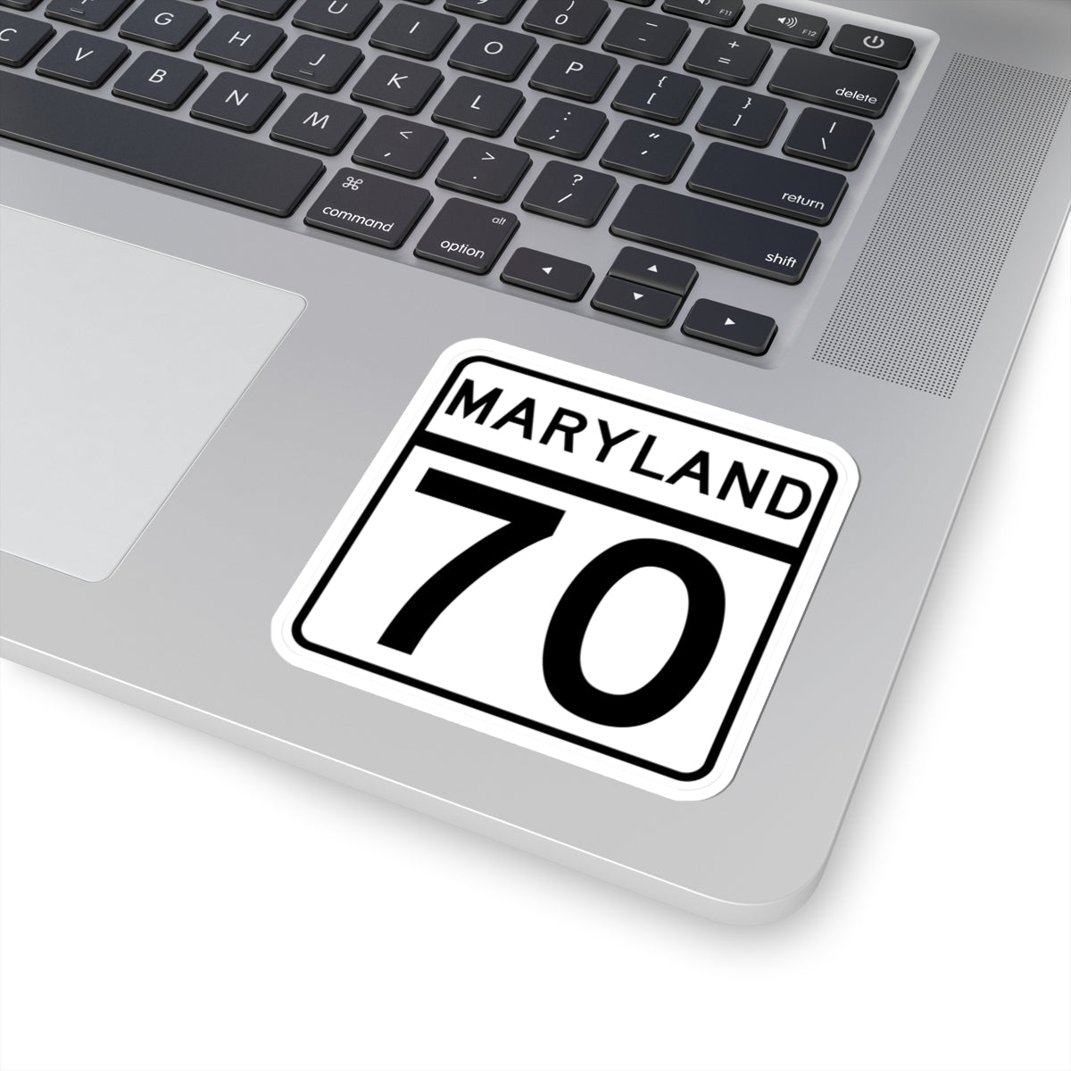 MD Route 70 (Maryland) (Road Sign) STICKER Vinyl Kiss-Cut Decal