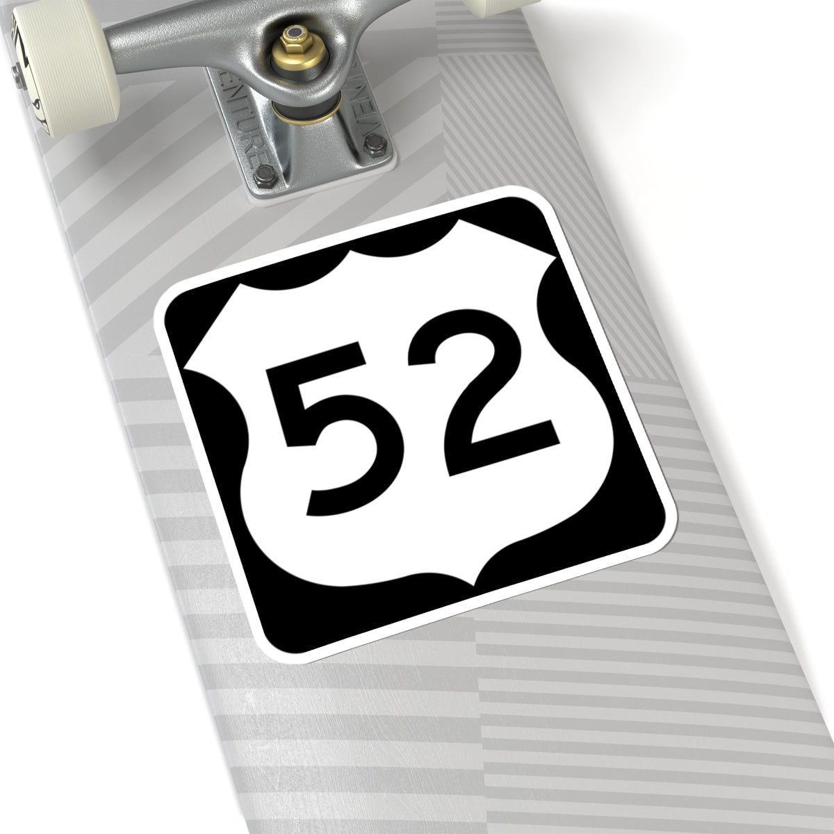 US 52 MN 1961 (Minnesota) (Road Sign) STICKER Vinyl Kiss-Cut Decal