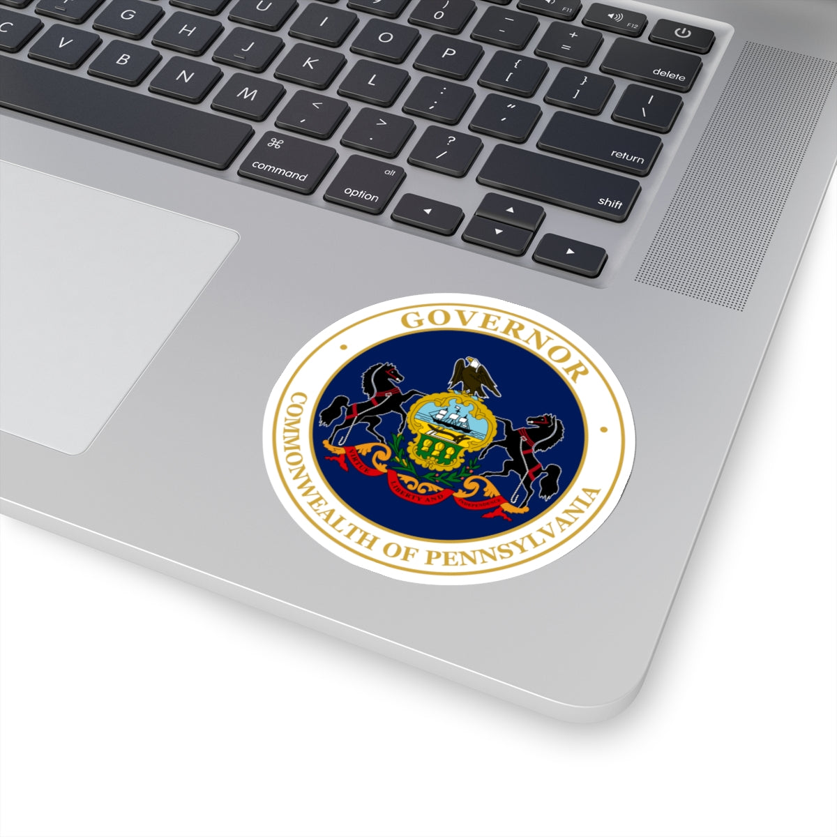 Seal of the Governor of Pennsylvania v2 - STICKER Vinyl Kiss-Cut Decal