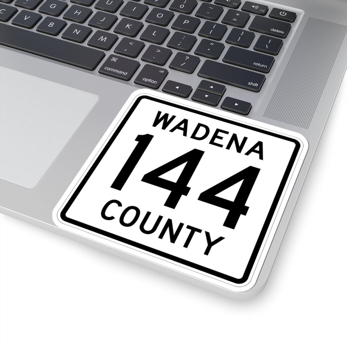 Wadena County 144 MN (Minnesota) (Road Sign) STICKER Vinyl Kiss-Cut Decal